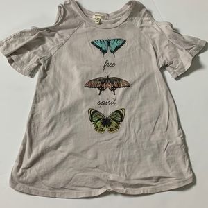 Monteau Butterfly Cold Shoulder
